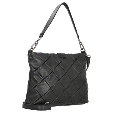 FREDsBRUDER Check My Hobo - Schultertasche 35 cm (black) - Markenkoffer