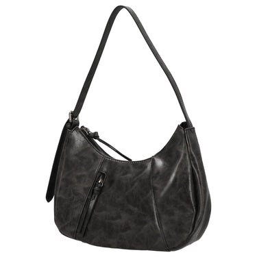 FREDsBRUDER Ever Faded Midi Hobo - Schultertasche 30 cm (faded black) - Markenkoffer