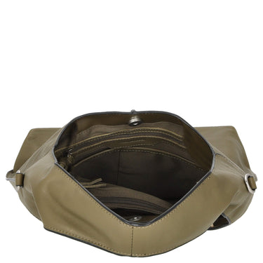 FREDsBRUDER FB122 Mini Hobo - Umhängetasche 24 cm (olive green) - Markenkoffer