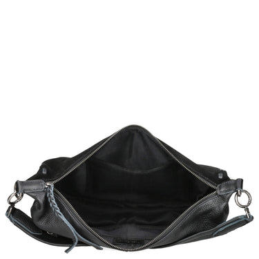 FREDsBRUDER Life Is A Midi Hobo - Schultertasche 39 cm (black) - Markenkoffer