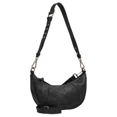 FREDsBRUDER Rebel At Heart Halfmoon Bag - Umhängetasche 30 cm (black) - Markenkoffer