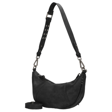 FREDsBRUDER Rebel At Heart Halfmoon Bag - Umhängetasche 30 cm (black) - Markenkoffer