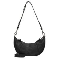 FREDsBRUDER Rebel At Heart Halfmoon Bag - Umhängetasche 30 cm (black) - Markenkoffer