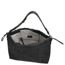 FREDsBRUDER Rebel At Heart Squeezy Hobo - Schultertasche 49 cm (black) - Ansicht 6