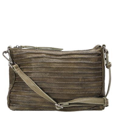 FREDsBRUDER Riffel Crossbag - Umhängetasche 27 cm (khaki green) - Markenkoffer