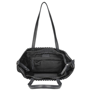 FREDsBRUDER Riffelhörnchen - Shopper 31 cm (black) - Markenkoffer