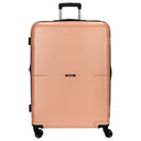 Gabol Bari - 4 - Rollen - Trolley L 77 cm erw. (rosa) - Markenkoffer