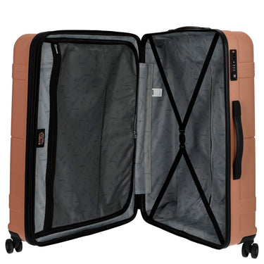 Gabol Bari - 4 - Rollen - Trolley L 77 cm erw. (rosa) - Markenkoffer