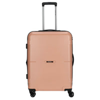 Gabol Bari - 4 - Rollen - Trolley M 65 cm erw. (rosa) - Markenkoffer