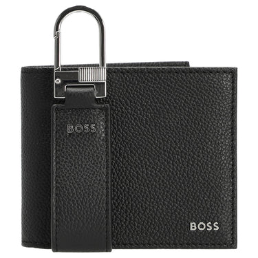 GB Geschenkset - Geldbörse 4cc und Schlüsselring (black) - Markenkoffer