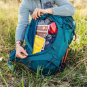 Gregory Maven 48 S/M - Women's Wanderrucksack 68 cm (ocean slate, SM) - Ansicht 3