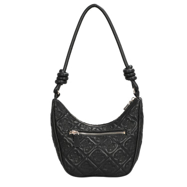 Guess Adelasia Top Zip - Schultertasche 24 cm (Black) - Markenkoffer