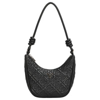 Guess Adelasia Top Zip - Schultertasche 24 cm (Black) - Markenkoffer