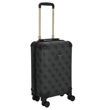 Guess Berta 18 IN - 4 - Rollen - Kabinentrolley 53 cm (coal logo) - Markenkoffer
