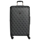 Guess Berta 28 IN - 4 - Rollen - Trolley 77 cm erw. (coal logo) - Markenkoffer