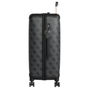 Guess Berta 28 IN - 4 - Rollen - Trolley 77 cm erw. (coal logo) - Markenkoffer