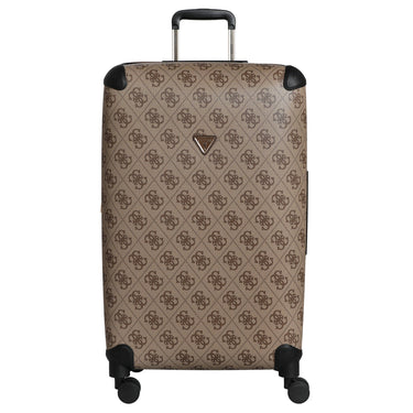 Guess Berta 28 IN - 4 - Rollen - Trolley 77 cm erw. (latte logo/brown) - Markenkoffer