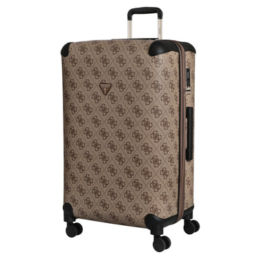 Guess Berta 28 IN - 4 - Rollen - Trolley 77 cm erw. (latte logo/brown) - Markenkoffer