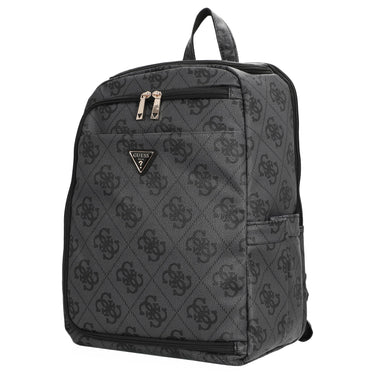 Guess Berta U - Zip - Rucksack (coal logo) - Markenkoffer