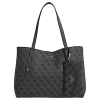 Guess Brenton - Shopper 45 cm (coal logo) - Markenkoffer
