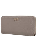 Guess Brenton SLG Large Zip Around - Geldbörse 12cc 20.5 cm (dark taupe) - Markenkoffer