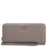 Guess Brenton SLG Large Zip Around - Geldbörse 12cc 20.5 cm (dark taupe) - Markenkoffer
