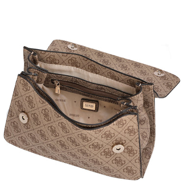 Guess Calista XBody Falp - Schultertasche 24 cm (latte logo) - Markenkoffer