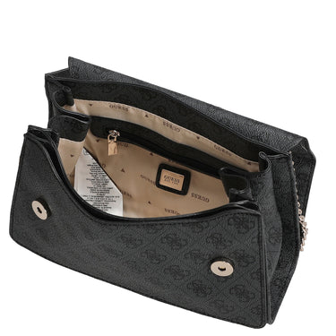Guess Calista XBody Flap - Schultertasche 24 cm (coal logo) - Markenkoffer