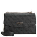 Guess Calista XBody Flap - Schultertasche 24 cm (coal logo) - Markenkoffer