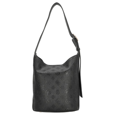 Guess Cresidia II - Beuteltasche (black logo) - Markenkoffer
