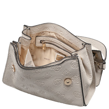 Guess Cresidia II Convertible Xbody - Umhängetasche (bone logo) - Markenkoffer