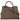 Guess Cresidia II Society - Henkeltasche (dark taupe logo) - Markenkoffer