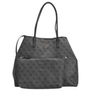 Guess Eco Victtoria - Shopper 2in1 L 40 cm (coal logo) - Markenkoffer