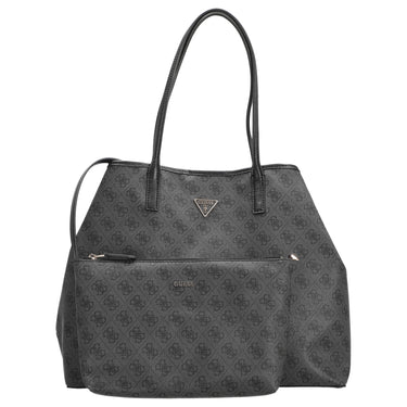 Guess Eco Victtoria - Shopper 2in1 L 40 cm (coal logo) - Markenkoffer