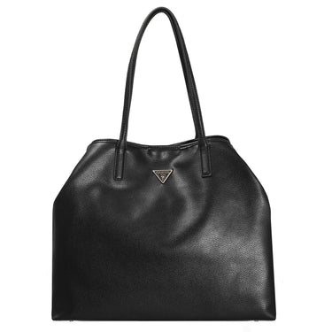 Guess Eco Vittoria - Shopper L mit herausnehmbarer Pouch 40 cm (black) - Markenkoffer