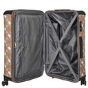 Guess Eliette Logo 28 IN - Rollen - Trolley M (latte logo/ginger) - Markenkoffer