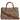 Guess Erenia Girlfriend - Henkeltasche (latte logo) - Markenkoffer