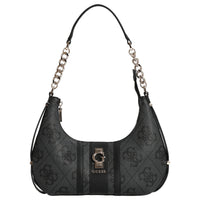 Guess Erenia Top Zip - Schultertasche (coal logo) - Markenkoffer