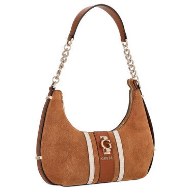 Guess Erenia Top Zip - Schultertasche (cognac multi) - Markenkoffer