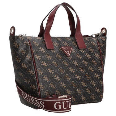 Guess Follie Small Tote - Shopper S (brown logo) - Markenkoffer