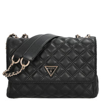 Guess Giully II 2 Compartment Convertible - Umhängetasche 23 cm (black) - Markenkoffer