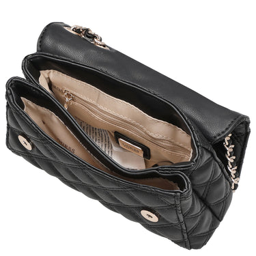 Guess Giully II 2 Compartment Convertible - Umhängetasche Mini 17 cm (black) - Markenkoffer