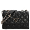 Guess Giully II 2 Compartment Convertible - Umhängetasche Mini 17 cm (black) - Markenkoffer