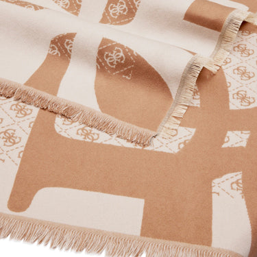 Guess Jacquard Kefiah - Tuch 135x135 cm (beige) - Markenkoffer