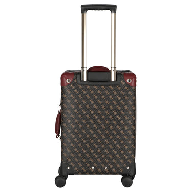 Guess Latona 18 IN - 4 - Rollen - Kabinentrolley S (brown logo) - Markenkoffer