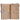 Guess Laurel II SLG Double Zip Organizer - Geldbörse (dark taupe logo) - Markenkoffer