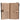 Guess Laurel II SLG Double Zip Organizer - Geldbörse (latte logo) - Markenkoffer