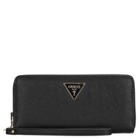 Guess Laurel II SLG Large Zip Around - Geldbörse 12cc 20 cm (black) - Markenkoffer