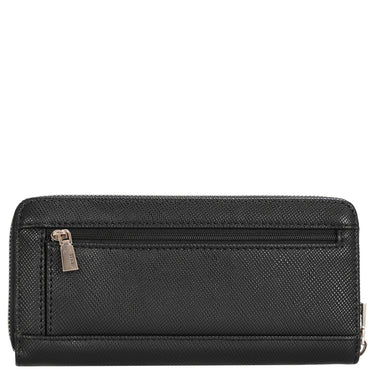 Guess Laurel II SLG Large Zip Around - Geldbörse 12cc 20 cm (black) - Markenkoffer
