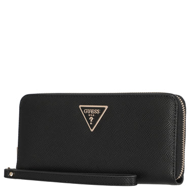 Guess Laurel II SLG Large Zip Around - Geldbörse 12cc 20 cm (black) - Markenkoffer